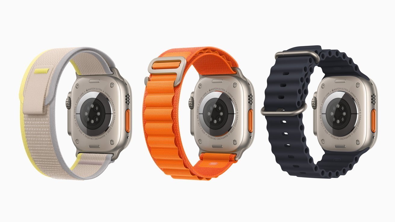 The Trail Loop, Alpine Loop, and Ocean Band for Apple Watch Ultra