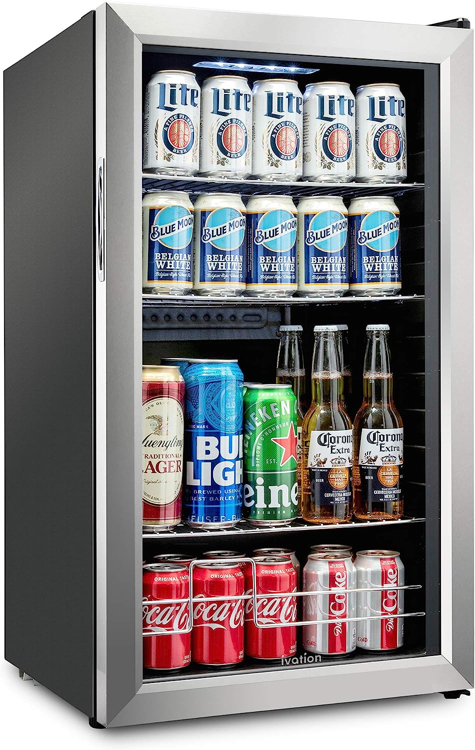 Ivation 126 Can Mini Fridge for Beer