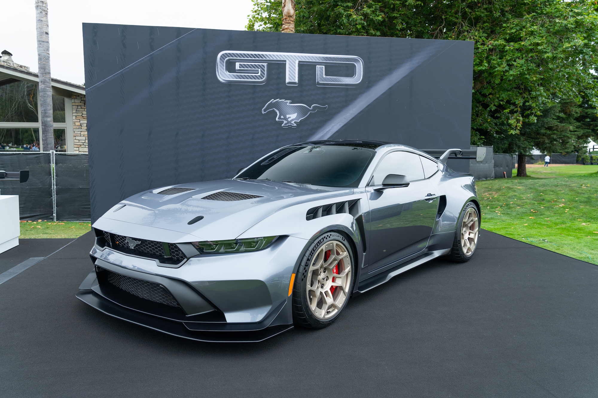 Ford Mustang GTD monterey car week