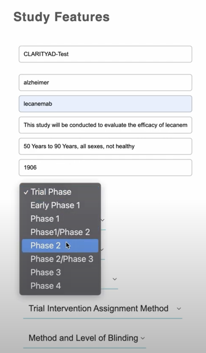 Lindus Health AI protocol tool