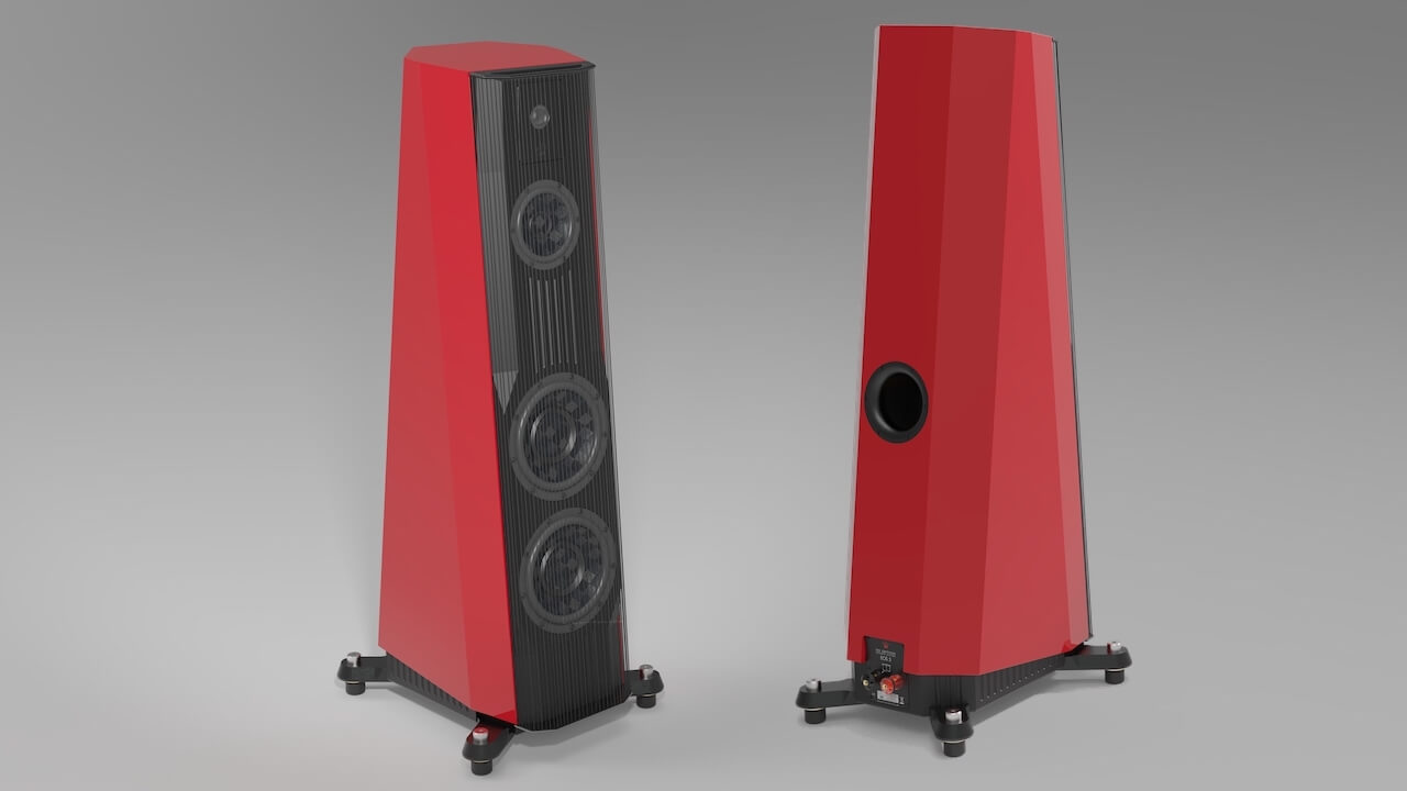 Gryphon Audio Designs EOS 5 Loudspeaker in Soul Red Crystal