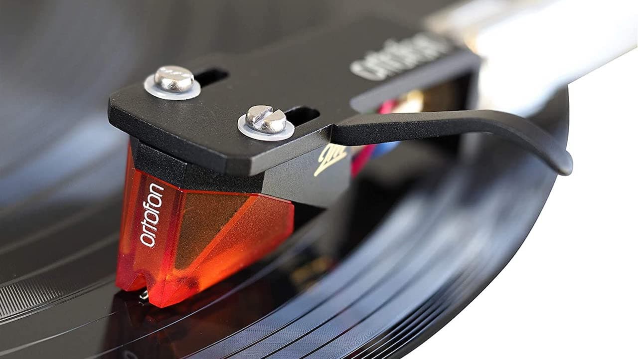 Ortofon 2M Bronze Phono Cartridge on Turntable