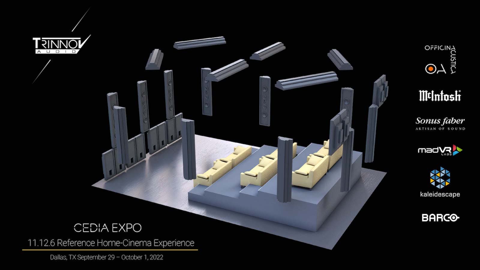 11.12.6 Reference Home Theater at CEDIA Expo 2022