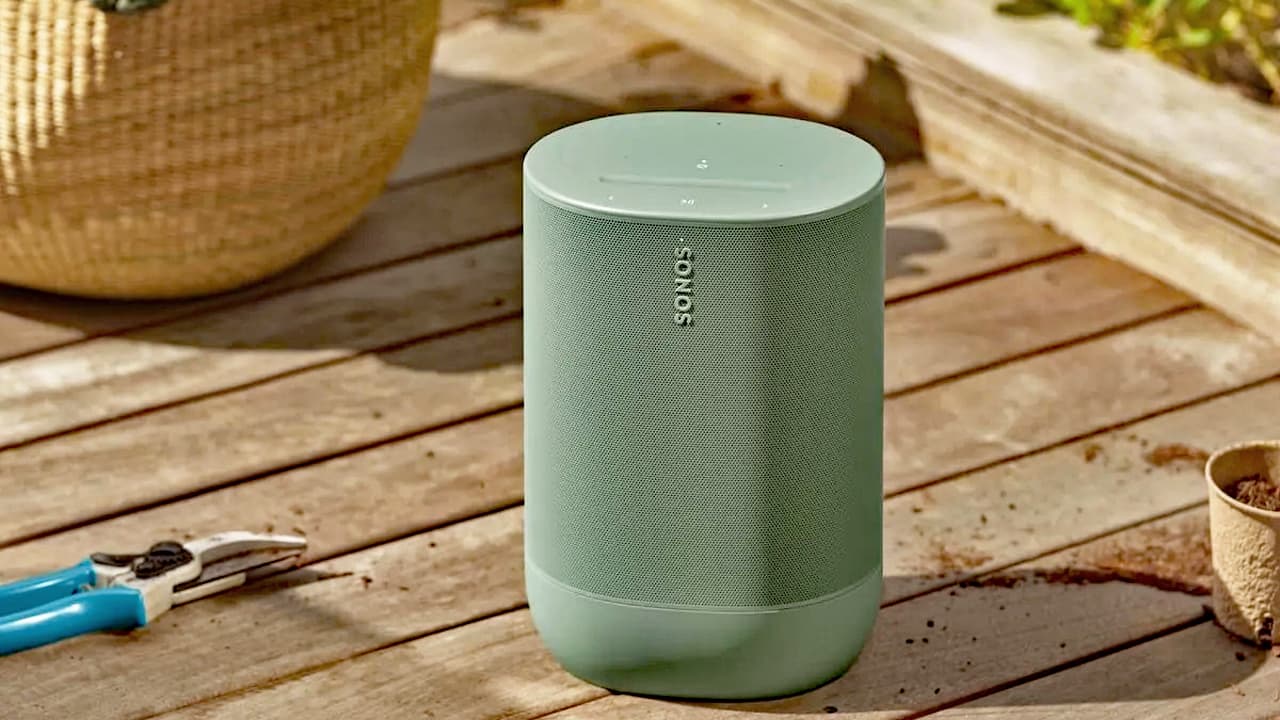 Sonos Move 2 Portable Wireless Speaker in Olive