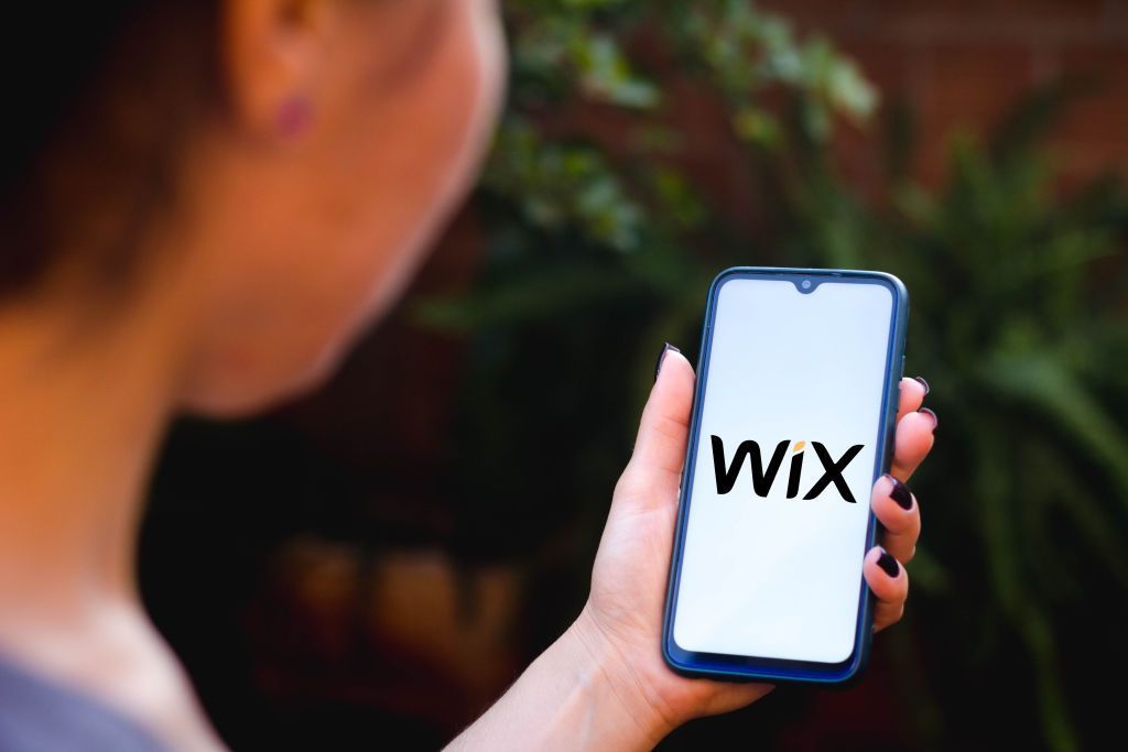 Wix on phone