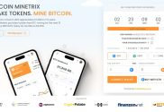 Bitcoin Minetrix token presale page