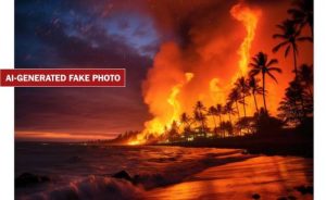 Hawaii fire and flames