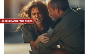 Israeli Woman and the Soldier