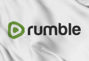 Logo of Rumble, the video sharing platform popular with free speech activists and ring wing commentators