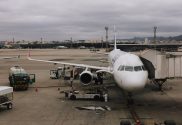 Photo of a plane refuelling