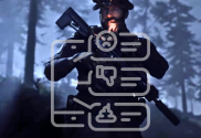 Call of Duty uses AI to detect more than 2 million toxic voice chats. Outline of trolls using symbols on top of a screenshot from Call of Duty which shows soldier with a gun in a forest, smoking a cigar.