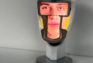 WeHead's AI head, which uses ChatGPT