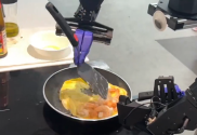 A screenshot of Mobile ALOHA, the robot cook from researchers at Google DeepMind