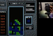 An image of Bleu Scuti playing Tetris